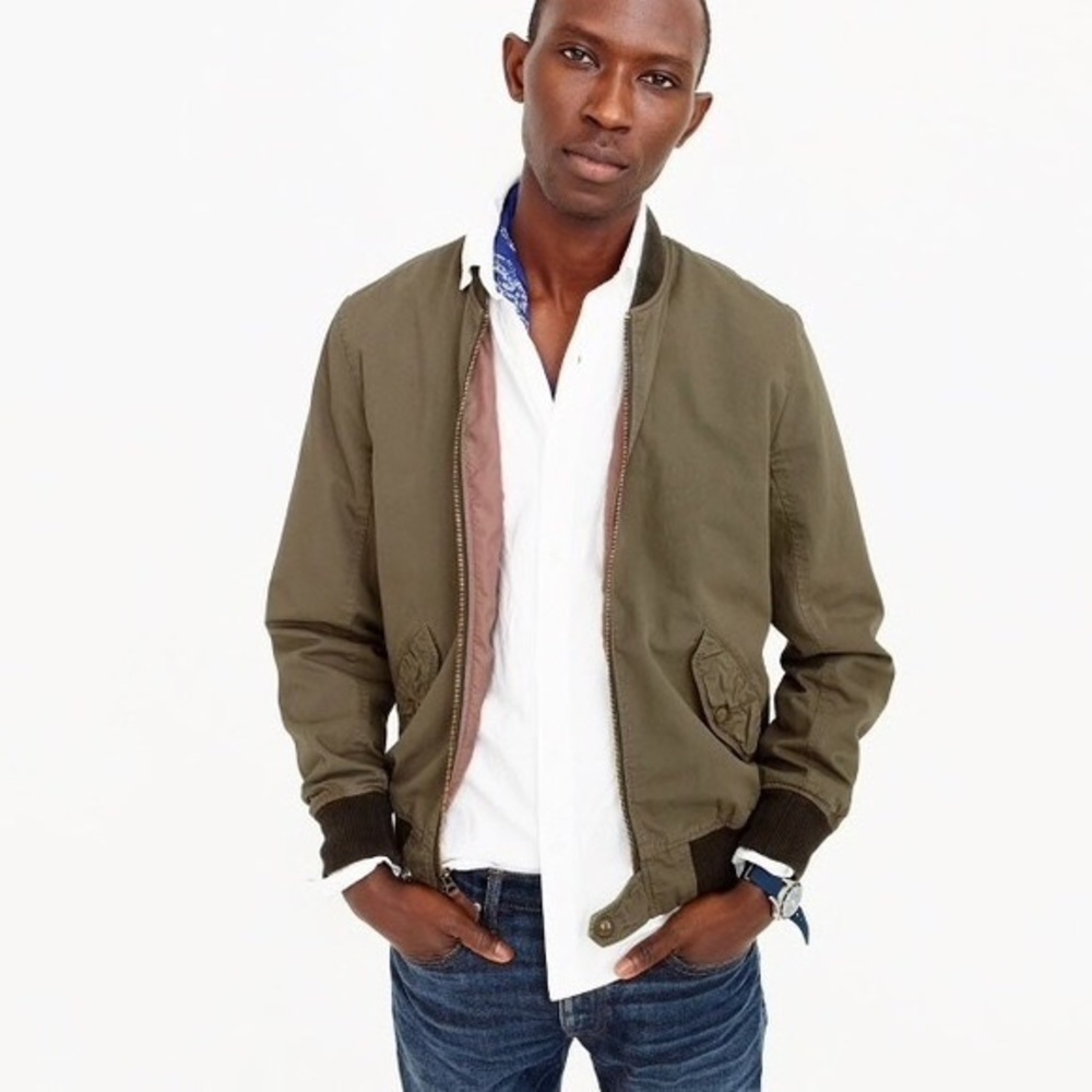 J.Crew Wallace Barnes Bomber Jacket